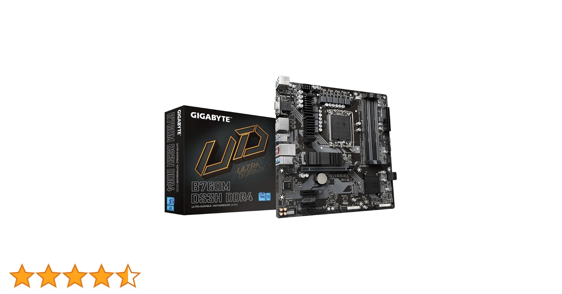 Amazon | Gigabyte B760M DS3H DDR4マザーボード - Intel Core